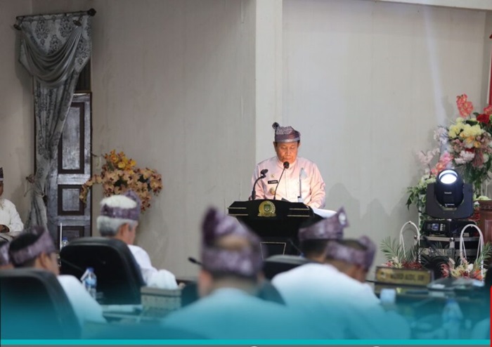 Rapat Paripurna DPRD Rokan Hulu Dalam Rangka HUT Rokan Hulu ke 24 Tahun 2023